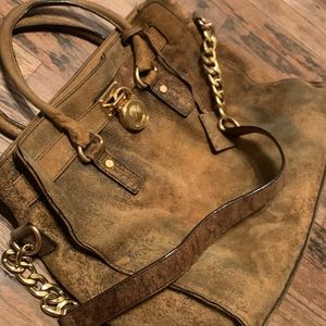 Distressed Michael Kors Purse